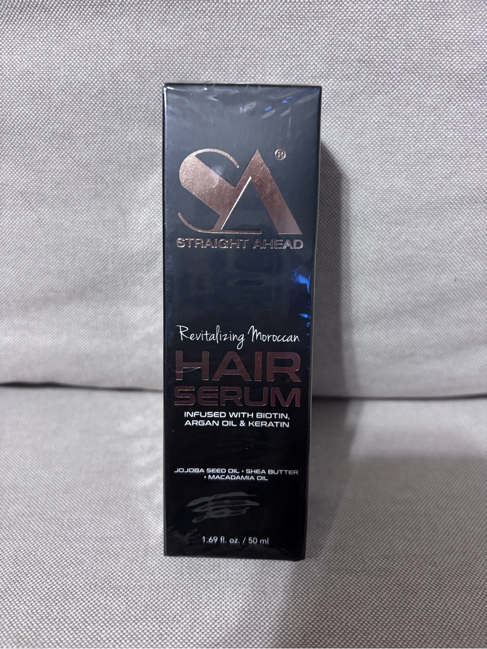 Straight Ahead SA Revitalizing Moroccan Hair Serum w Biotin, Argan Oil & Keratin